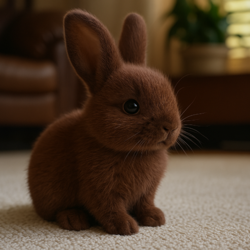 Ultra-soft rabbit plush, the perfect cuddly companion