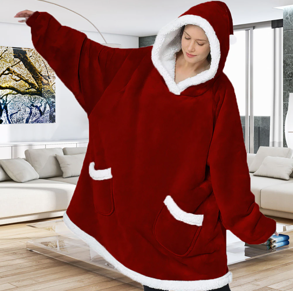 Gigantisk, ultrakonfortabel pläd för total avkoppling