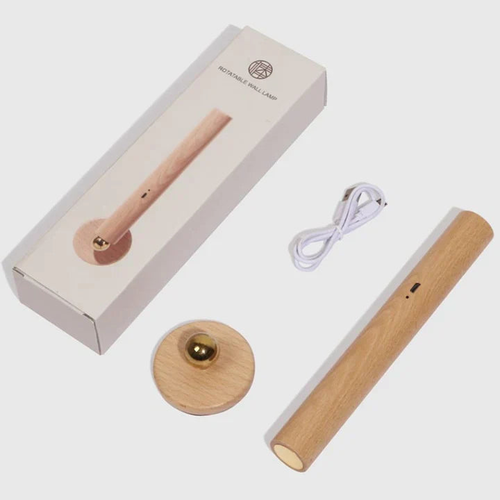 Wandlamp van hout – Elegant en natuurlijke warmte