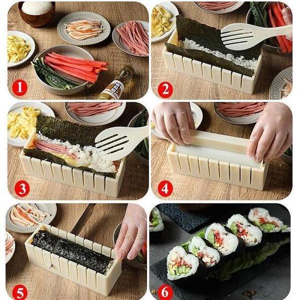 Sushi sæt: Forbered dine sushier nemt derhjemme 