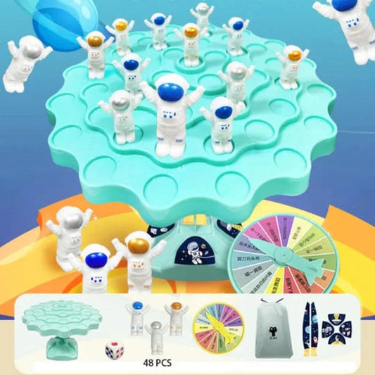 学習を促進する宇宙飛行士バランスゲーム 