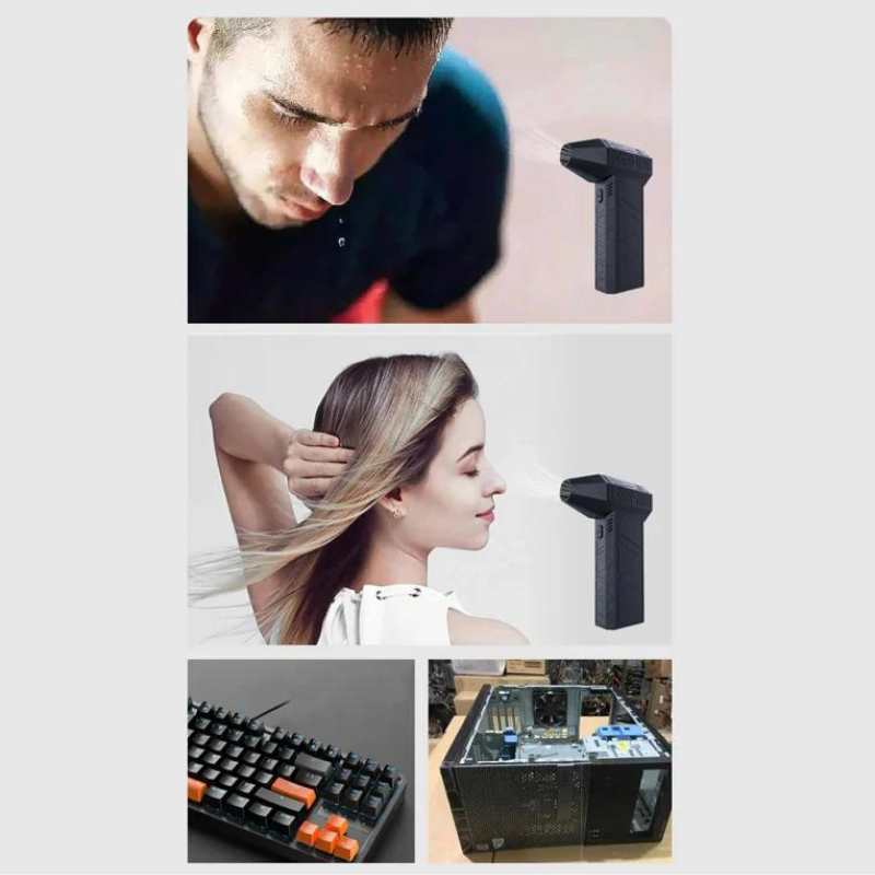 AirBlaster-Pro - 努力なしで掃除できるコンパクトなエアブロワー 