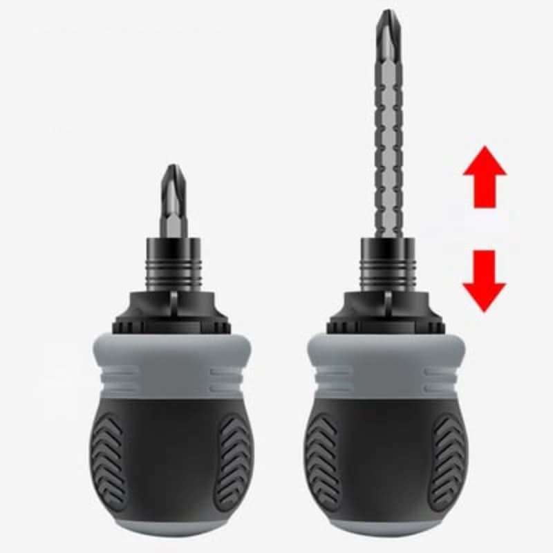 Destornillador compacto y ajustable para atornillado preciso 