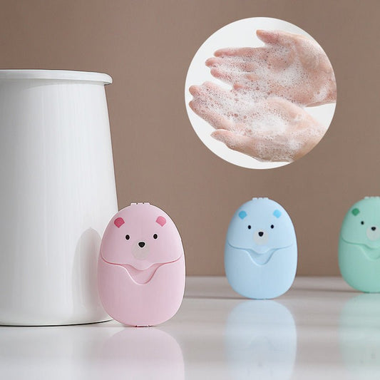 Soap leaves – Clean hands everywhere, without liquid 