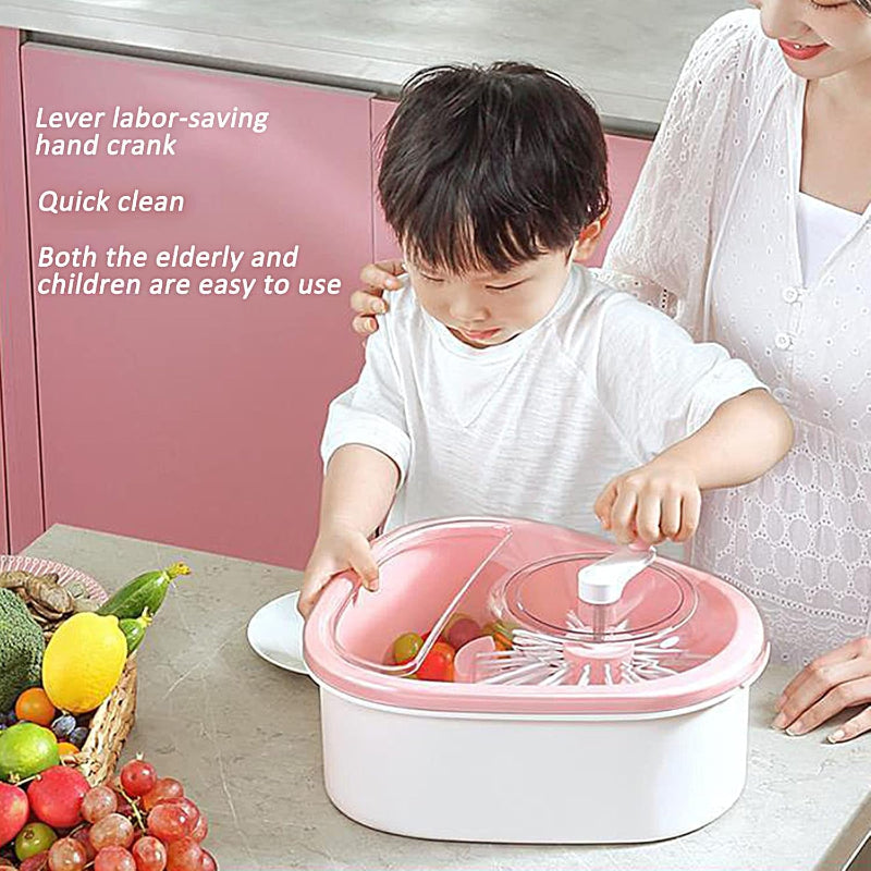 Perfekt rengjøring av frukt uten anstrengelse eller skrelling 