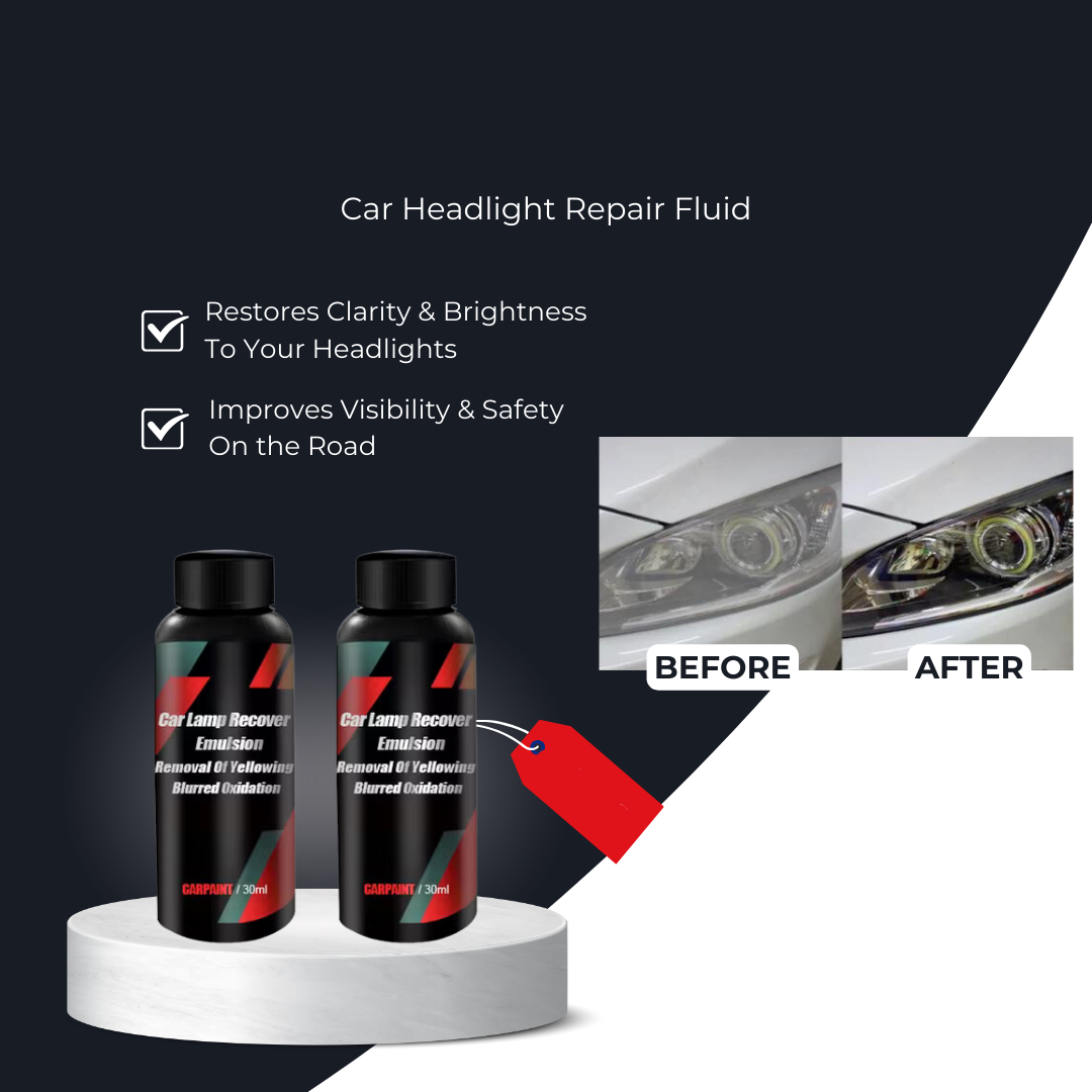 Restore your headlights in the blink of an eye 