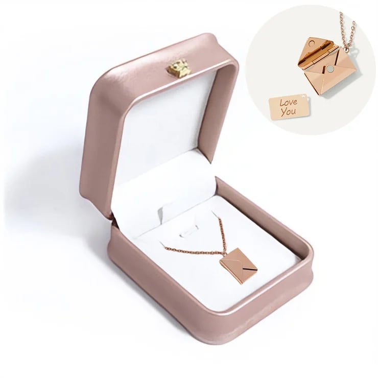 צמיד עטוף סוד עם מסר של אהבה מוסתר 