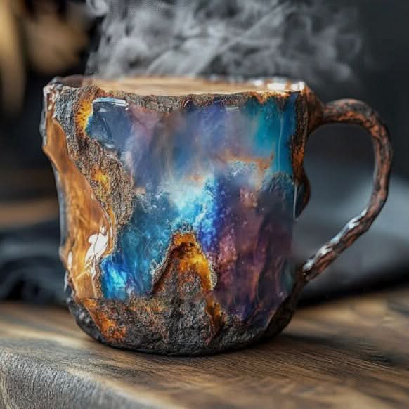 Kaffekopp i mineralglass – Naturlig eleganse 