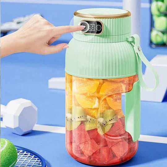 Portable blender for fresh juice anytime 