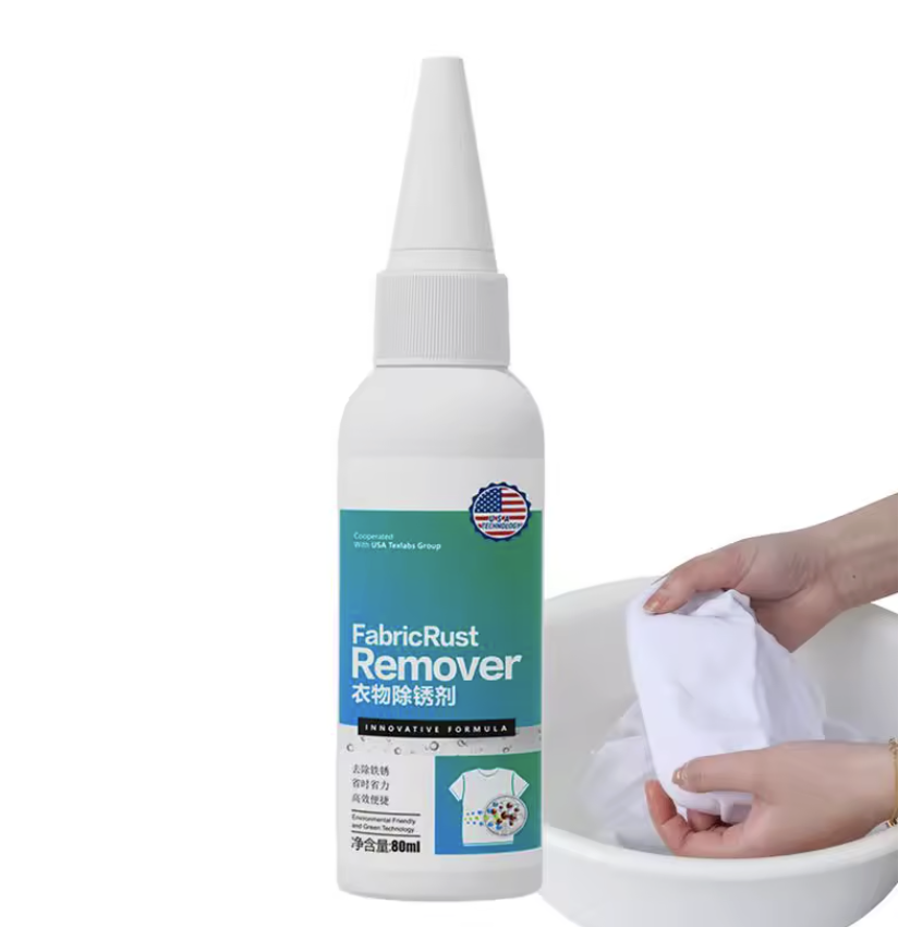 Remove rust stains in just a few minutes 