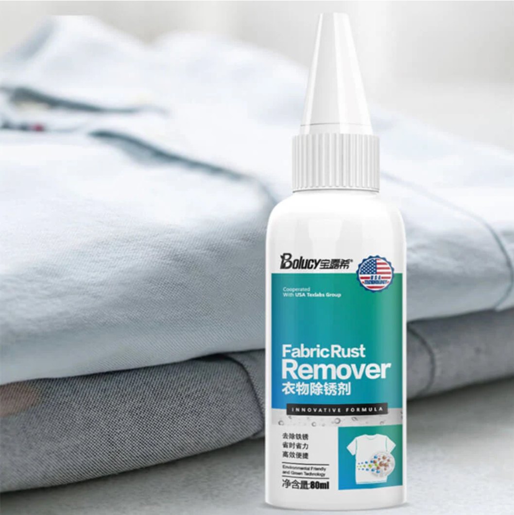 Remove rust stains in just a few minutes 