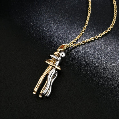 Elegant halskæde der udtrykker kærlighed og elegance 