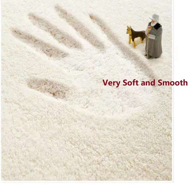Ultra Blød Sofa Betræk i Lammeskinds Cashmere – Plys Effekt & Skridsikker 
