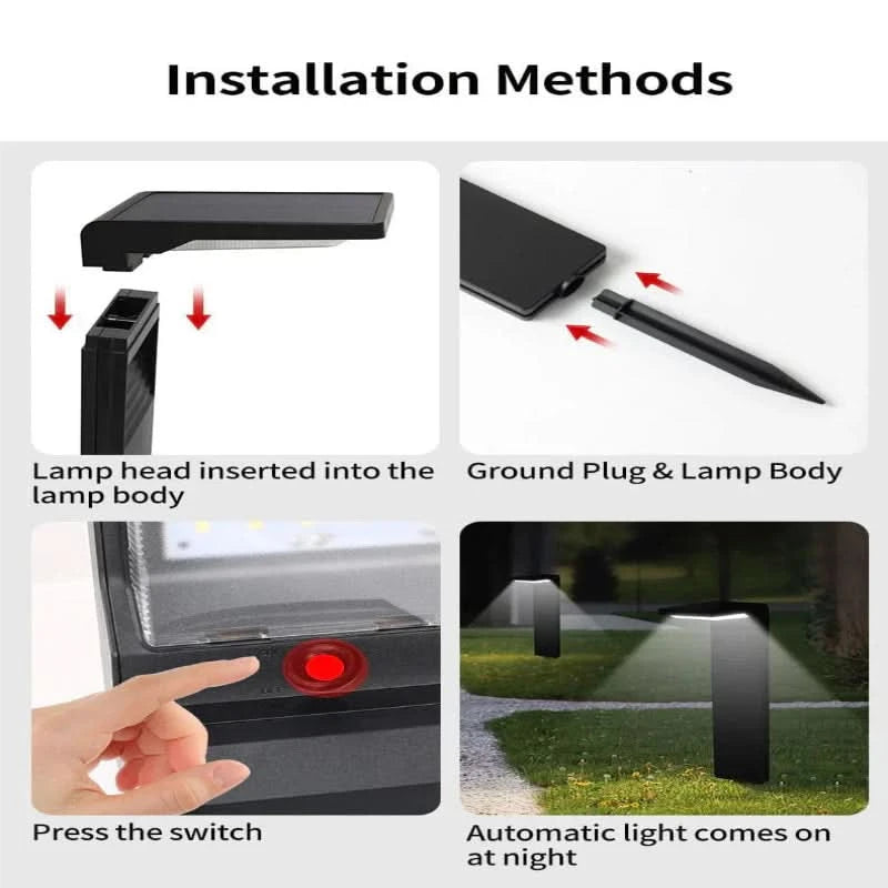 Light up your garden without electricity or effort 