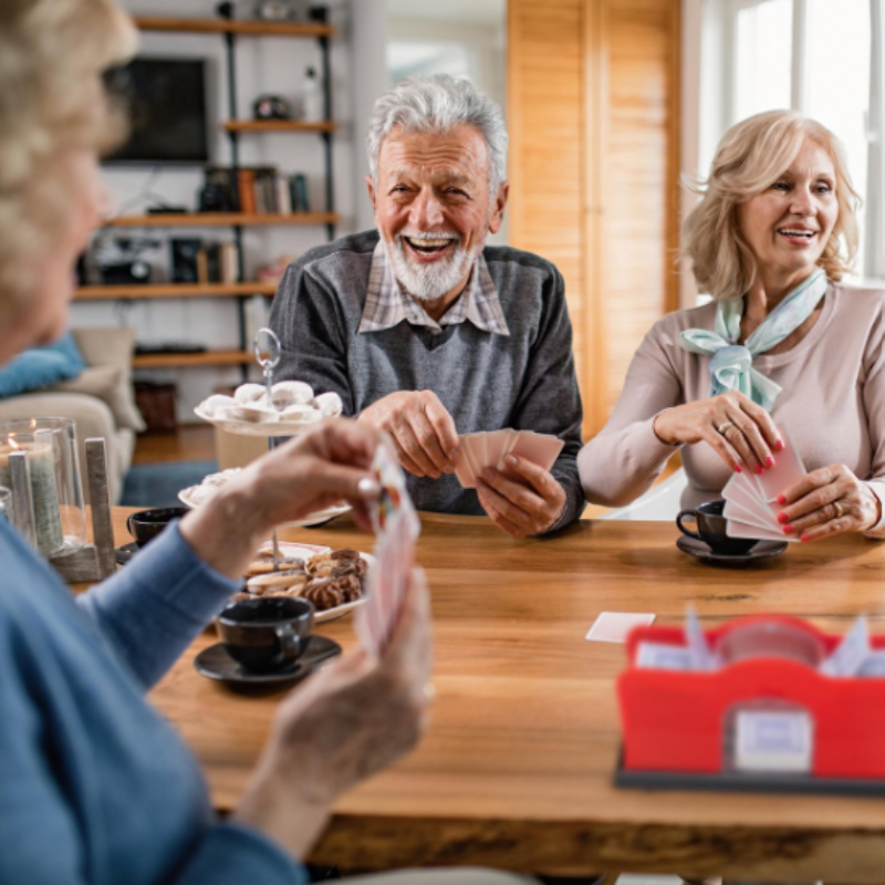 Meng uw kaarten moeiteloos, in één enkele beweging 