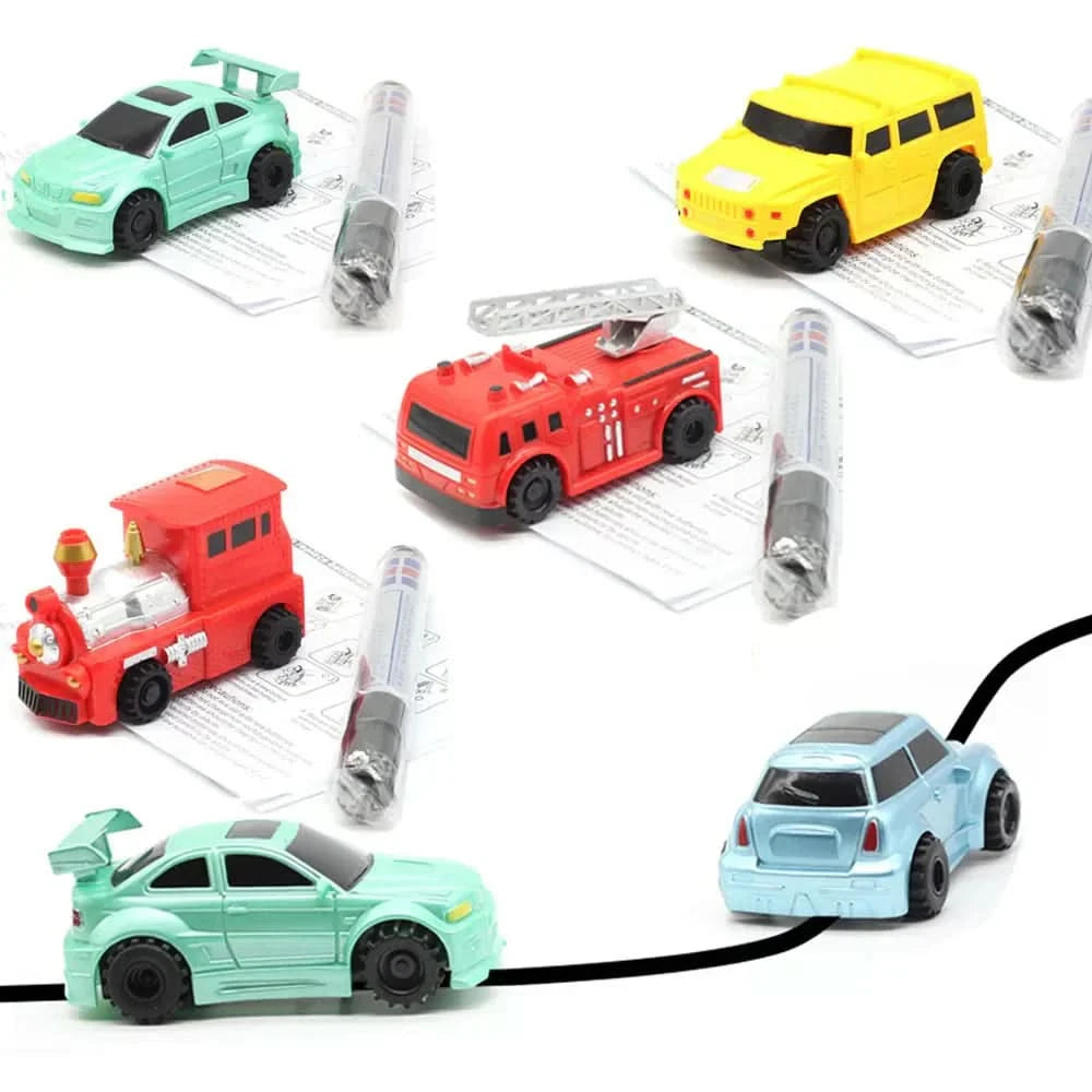 Taikauto, joka seuraa piirustuksiasi kuin taikaiskusta 