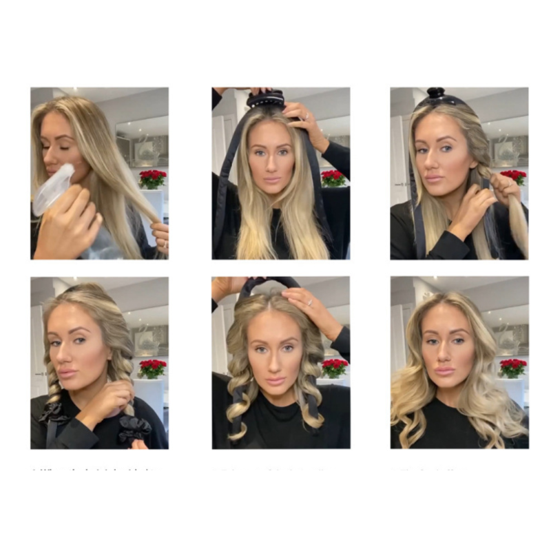 Ge form och glans åt ditt lockiga hår 