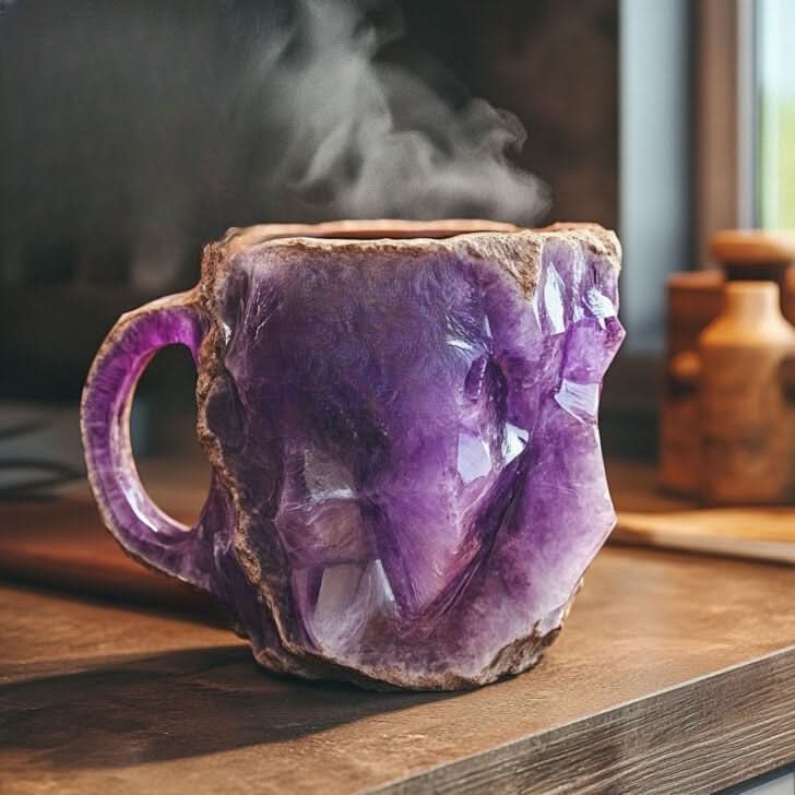 Kaffekopp i mineralglass – Naturlig eleganse 