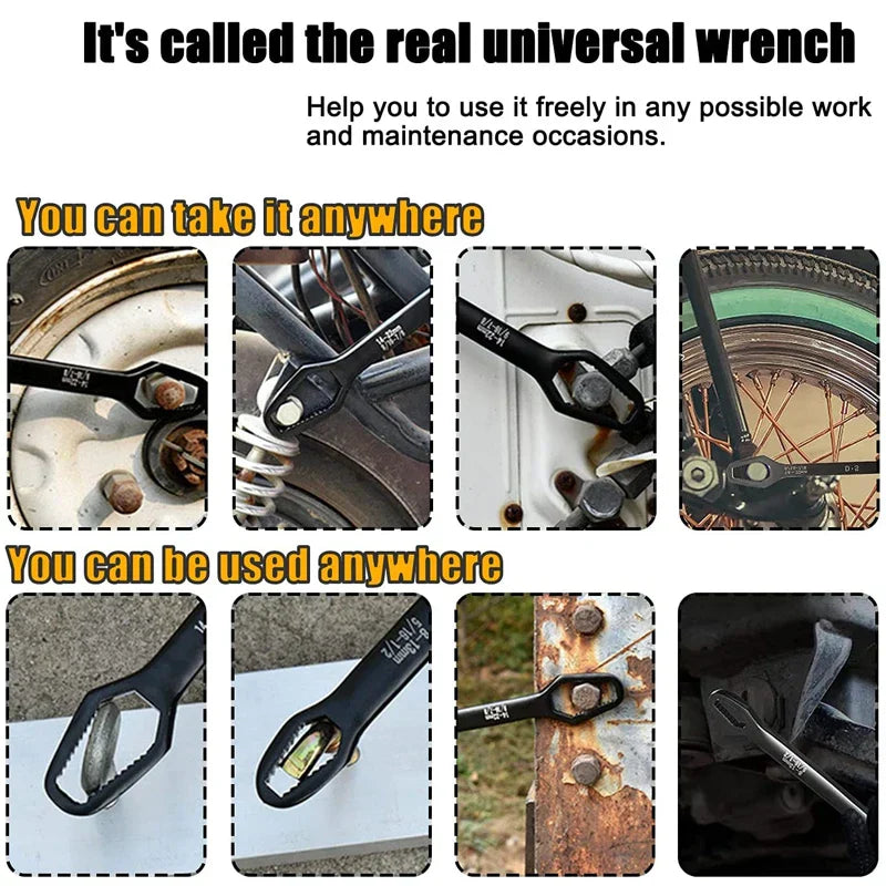さまざまなネジとナット用の頑丈なマルチファンクションキー 