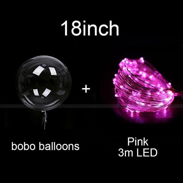 Ballons LED réutilisables pour illuminer vos fêtes (X10)