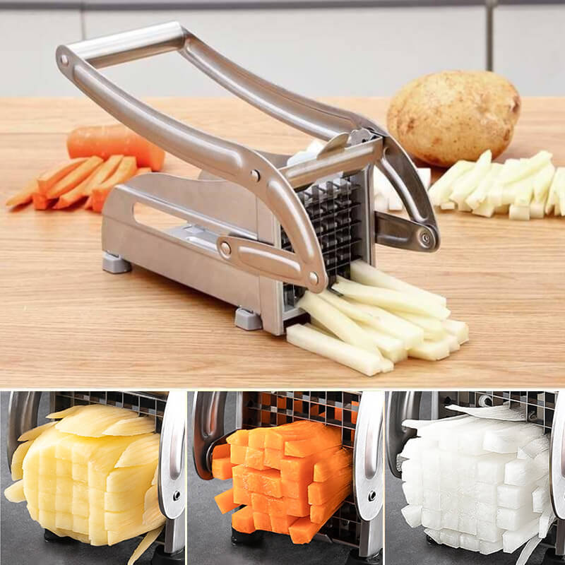 Cut your vegetables in one motion, without effort or blade 