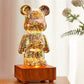 3D bear decorative lamp with fairy light 