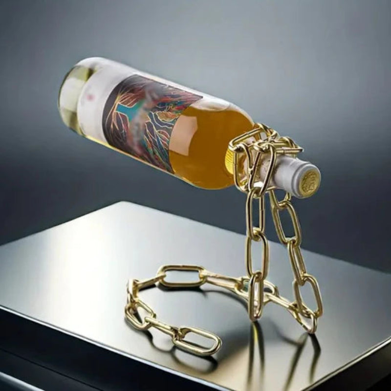 Support bottiglia galleggiante - Effetto catena magica 